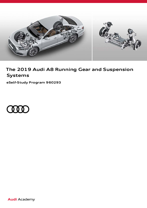 SSP 960293 - The 2019 Audi A8 Running Gear and Suspension Systems