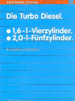 SSP 043 Die Turbo Diesel 1,6-l-Vierzylinder, 2,0-l-Fünfzylinder