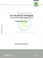 SSP 100 1.6 l TDI and 2.0 l TDI Engines