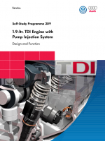 SSP 209 1.9 ltr TDI Engine with Pump Injection System