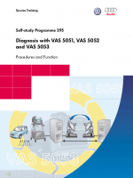 SSP 295 Diagnosis with VAS 5051, VAS 5052 and VAS 5053