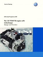 SSP 443 The 1,2l 77kW TSI engine