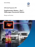 SSP 415 Supplementary Heaters – Part 1 Volkswagen Commercial Vehicles