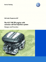 SSP 467 The 4,2 l V8 TDI engine