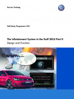 SSP 519 The Infotainment System in the Golf 2013 Part 2