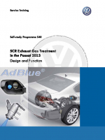 SSP 540 SCR Exhaust Gas Treatment in the Passat 2015