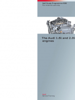 SSP 608 The Audi 1,6l and 2,0l 4 cylinder TDI engines