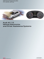 SSP 611 Audi A3 2013 Vehicle Electronics and Driver Assistance Systems