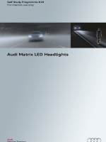 SSP 619 Audi Matrix LED Headlights