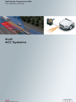 SSP 620 Audi ACC Systems