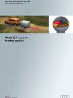 SSP 636 Audi Q7 (type 4M) Trailer assist
