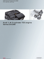 SSP 640 Audi 1,4l 3 cylinder TDI engine