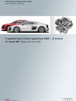 SSP 643 7-speed dual clutch gearbox 0BZ– S tronic in Audi R8