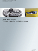 SSP 646 Audi A4 (Type 8W) Vehicle electrics