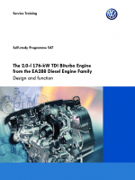 SSP 547 The 2,0-l 176-kW TDI Biturbo Engine