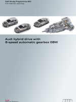 SSP 601 Audi hybrid drive with 8-speed automatic gearbox 0BW