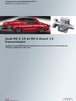SSP 617 Audi RS 5 10 et RS 4 Avant 13 transmission