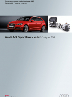 SSP 627 Audi A3 Sportback e-tron (type 8V)