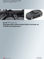 SSP 629 Audi TT type FV Electronique et Infodiv