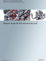 SSP 604 Moteur Audi V6 TDI biturbo de 3,0l
