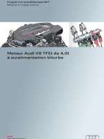 SSP 607 Moteur Audi V8 TFSI de 4,0l à suralimentation biturbo