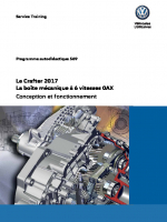 SSP 569 Crafter 2017 - La boite mecanique a 6 vitesses 0AX