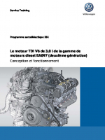 SSP 581 Le moteur TDI V6 de 3,0 l de la gamme de moteurs diesel EA897 deuxieme generation