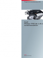 SSP 491 Audi Moteur TFSI de 1,4l à double suralimentation