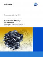 SSP 495 Le moteur V6 TDI de 3,0 l 2e génération