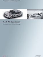 SSP 481 Audi A7 Sportback Réseau de bord et multiplexage