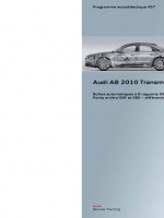 SSP 457 Audi A8 2010 Transmissions Boîtes automatiques à 8 rapports OBK et 0BL