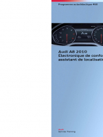 SSP 460 Audi A8 ’10 Électronique de confort et assistant de localisation Audi