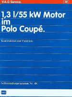 SSP 048 1,3 l55 kW Motor im Polo Coupé