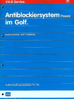 SSP 081 Antiblockiersystem (Teves) im Golf