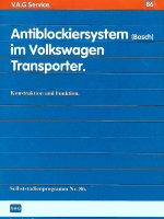 SSP 086 Antiblockiersystem (Bosch) im Volkswagen Transporter
