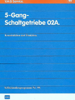 SSP 099 5-Gang-Schaltgetriebe 02A