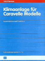 SSP 072 Klimaanlage für Caravalle Modelle