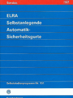 SSP 137 ELRA Selbstanlegende Automatik-Sicherheitsgurte