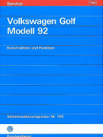 SSP 140 Volkswagen Golf Modell 92