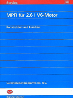SSP 150 MPFI für 2,6 l V6-Motor
