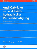 SSP 156 Audi Caberiolet mit elektrischhydraulischer Verdeckbetätigung