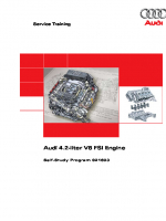 SSP 921603 Audi 4,2-liter V8 FSI Engine