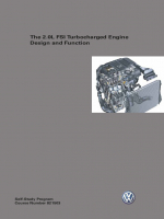 SSP 821503 The 2,0L FSI Turbocharged Engine