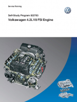 SSP 822703 Volkswagen 4,2L V8 FSI Engine