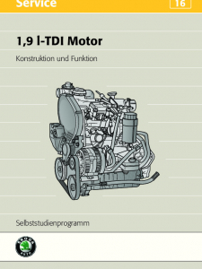 SSP 016 1,9 l-TDI Motor