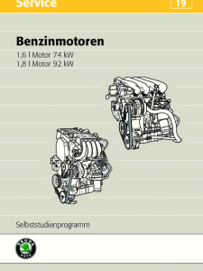 SSP 019 Benzinmotoren 1,6 l 1,8 l