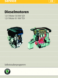 SSP 022 Dieselmotoren 1,9 l 50 kW SDI 81 kW TDI