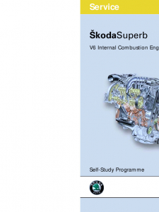 SSP 048 Škoda Superb V6 Internal Combustion Engine 2.8 litre
