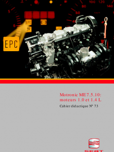 SSP 073 Motronic ME 7510 moteurs 1.0 et 1.4 L