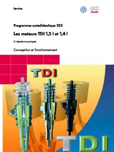 SSP 223 Les moteurs TDI 1,2 l et 1,4 l